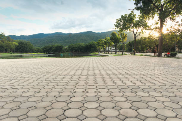 Permeable Paver Driveway in Youngsville, NC